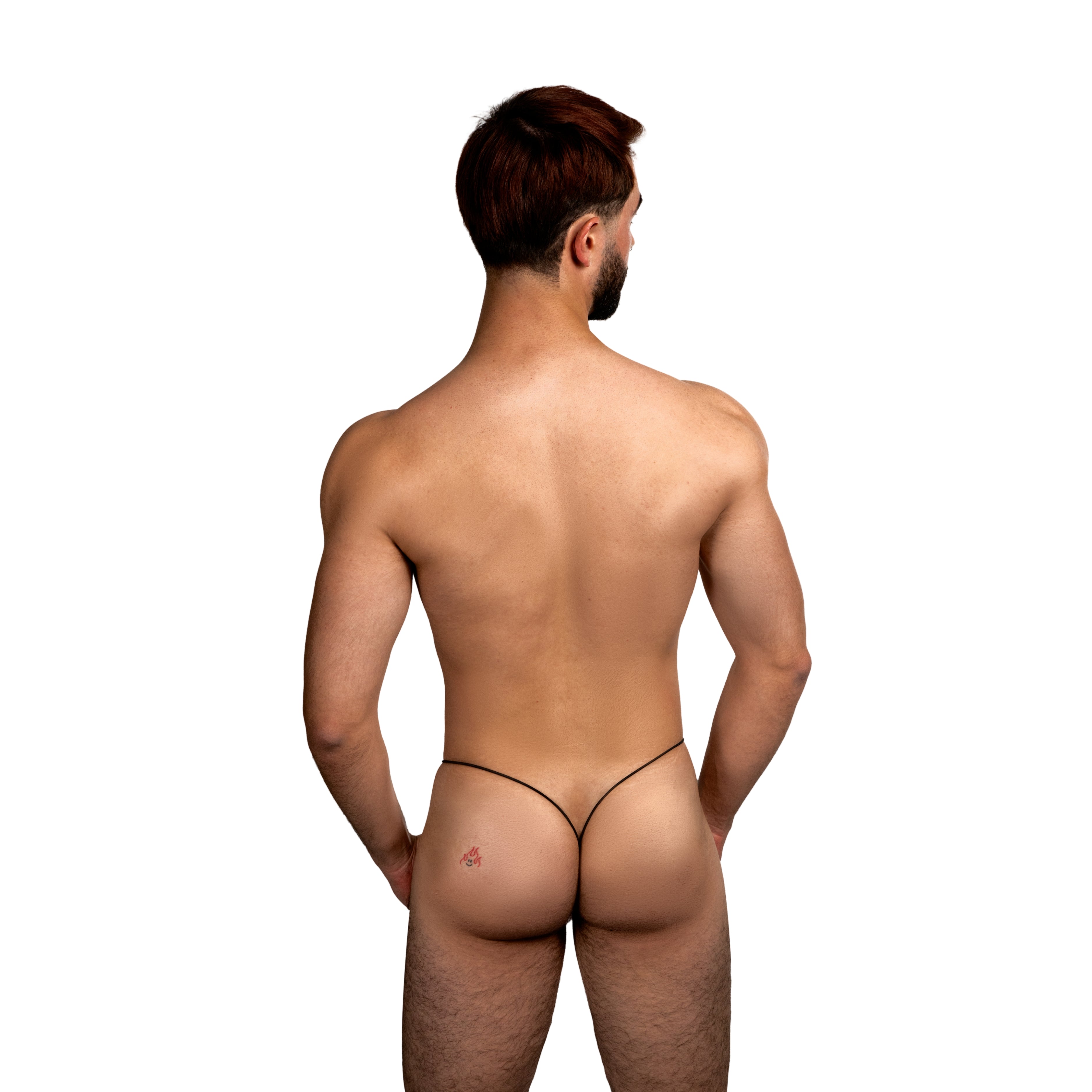 THE LUXURY – THONG BULGE HILO GOLD GLITTER HOLOGRAM