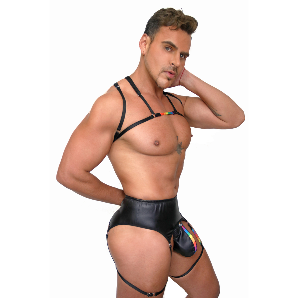 PRVRT PRIDE - SHOULDER & CHEST HARNESS METAL "O-RING"