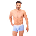 BASIC -  BOXER TRUNK BRIEF BULGE PLUMBAGO/SILVER