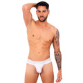 BASIC - THONG BULGE ATHLETIC WHITE/SILVER