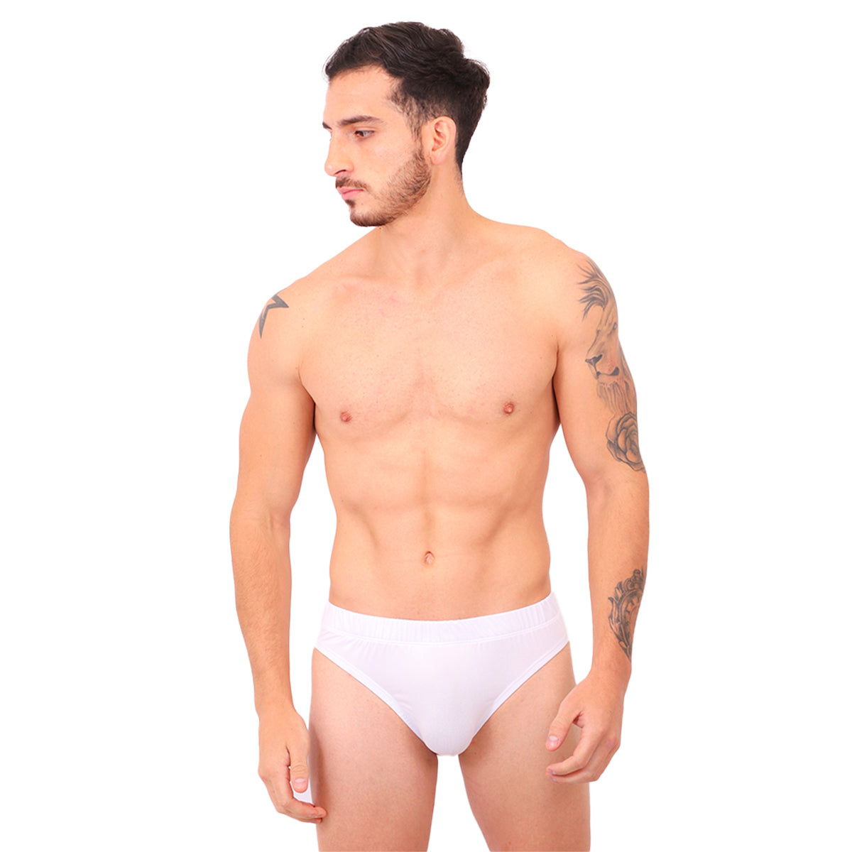 BASIC - CLASSIC BIKINI BRIEF WHITE