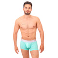 BASIC -  BOXER TRUNK BRIEF BULGE MINT/SILVER