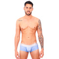 BASIC - BOXER LOW RISE TRUNK BRIEF BULGE PLUMBAGO/SILVER