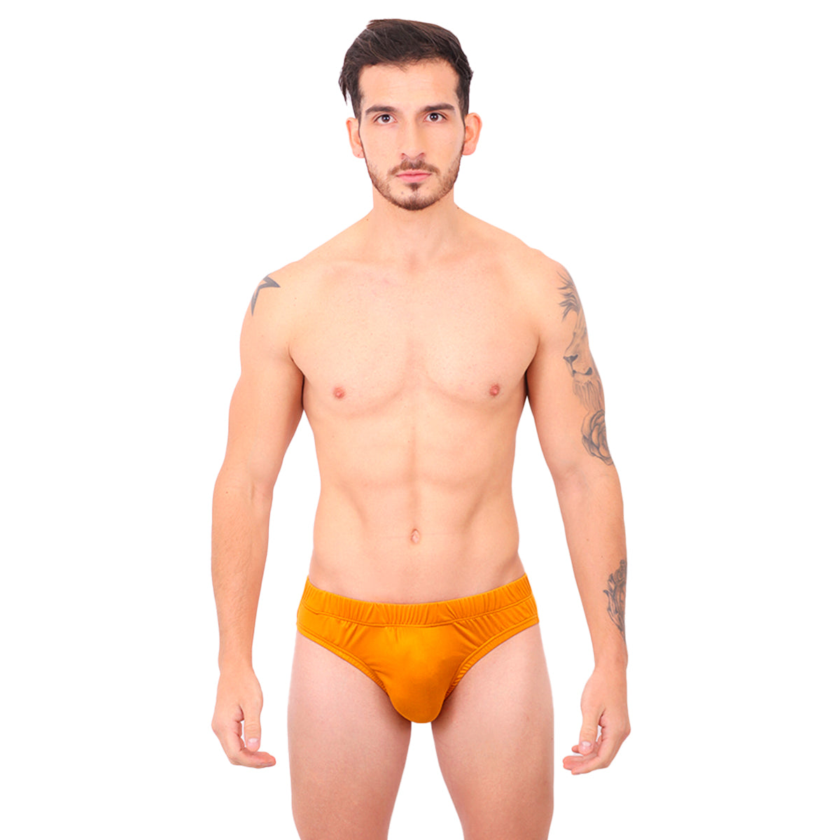 BASIC - CLASSIC BIKINI BRIEF OCRE