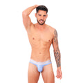 BASIC - THONG BULGE ATHLETIC PLUMBAGO/SILVER