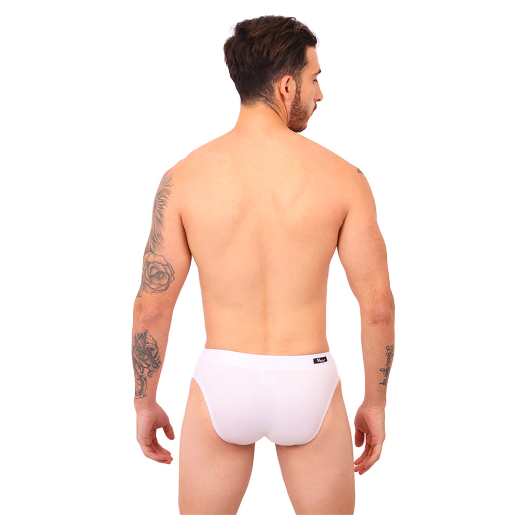 BASIC - CLASSIC BIKINI BRIEF WHITE