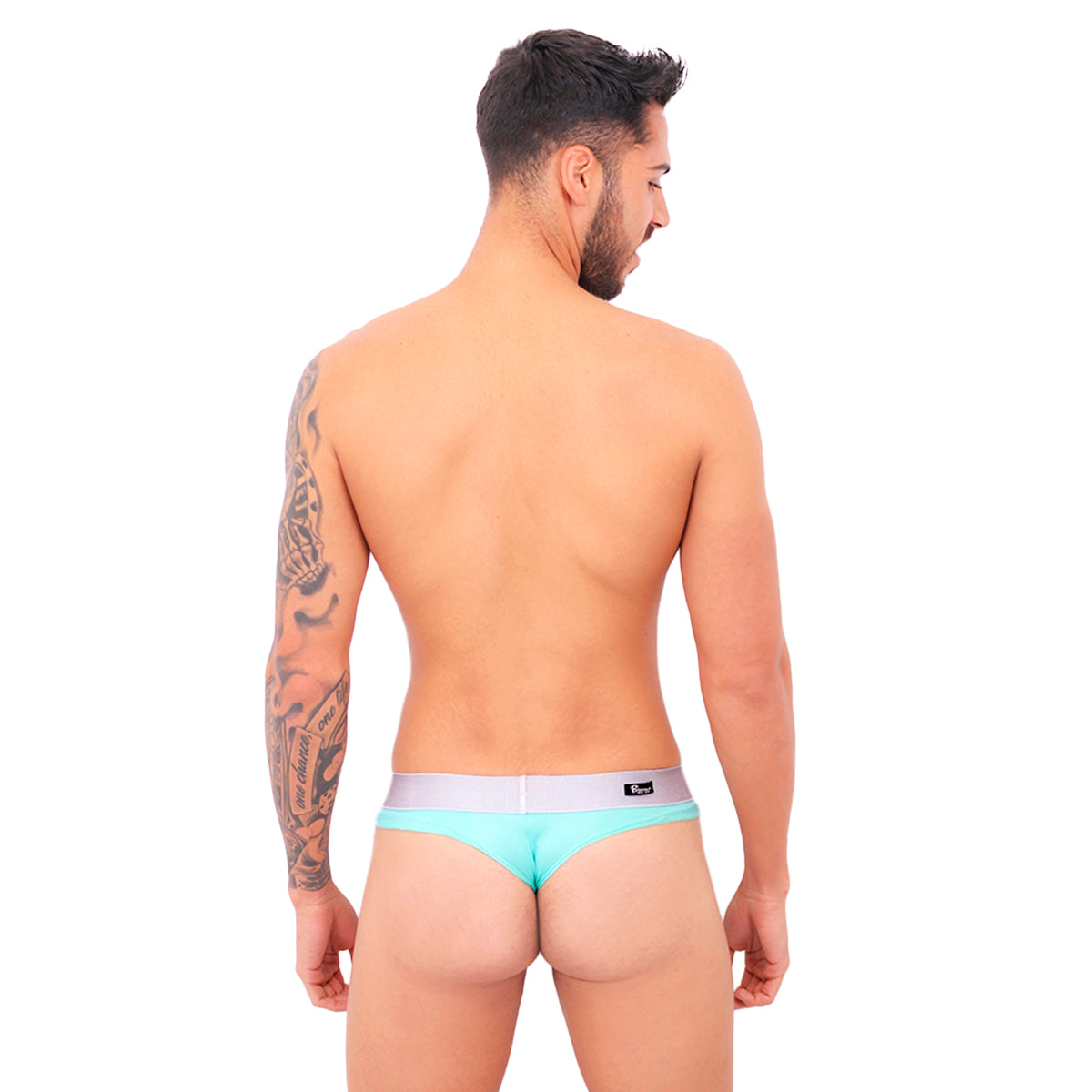 BASIC - THONG BULGE ATHLETIC MINT/SILVER