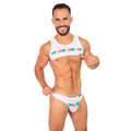 PRIDE Co - CROP TOP WHITE