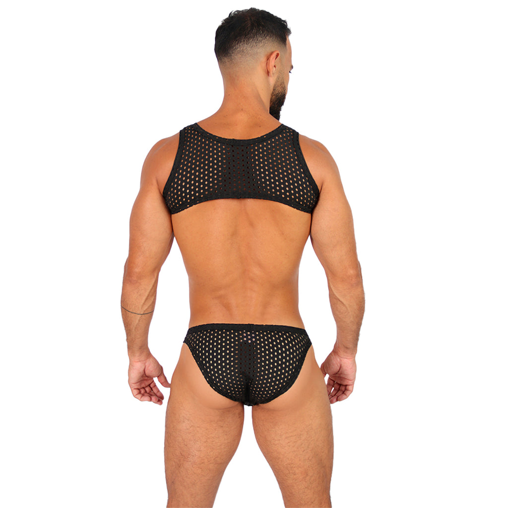 PRIDE Co - CROP TOP BLACK