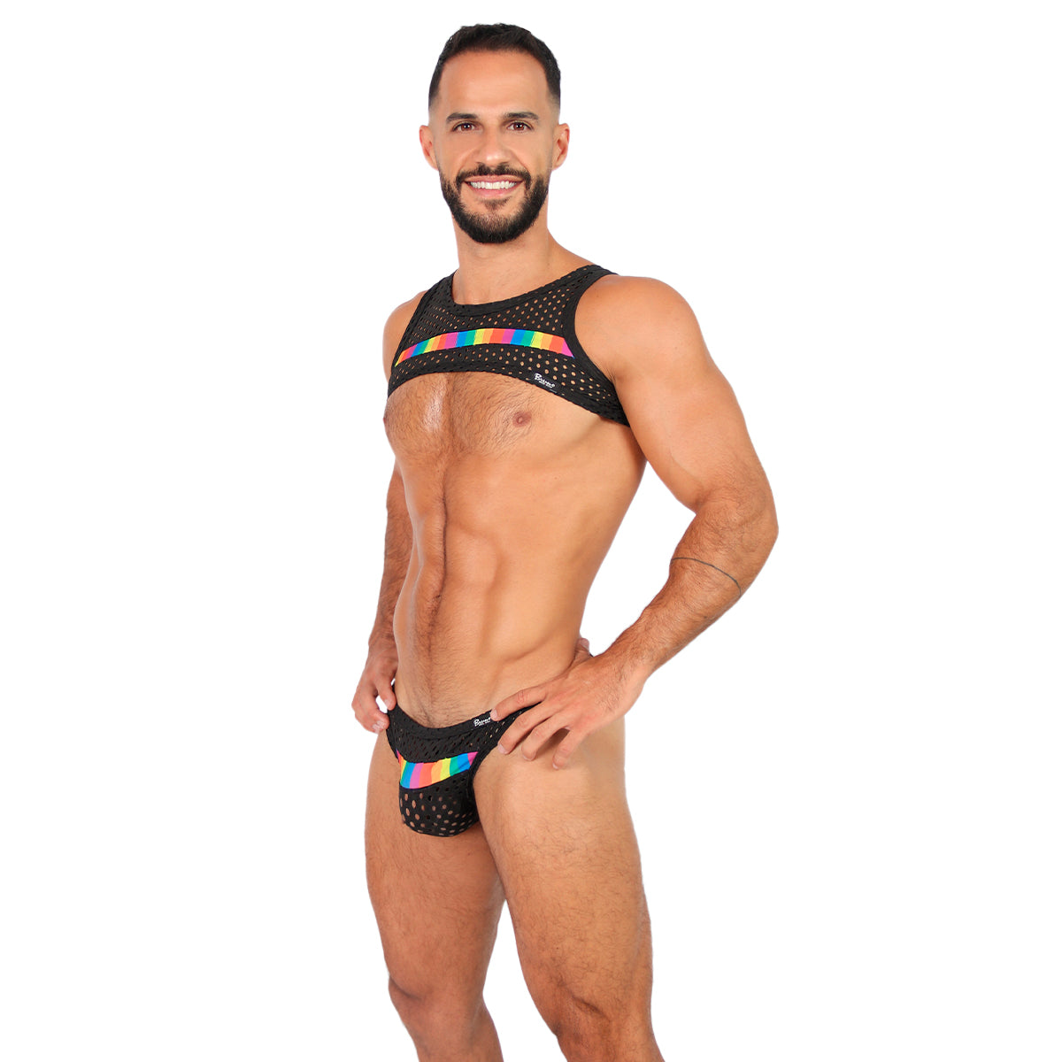 PRIDE Co - CROP TOP BLACK