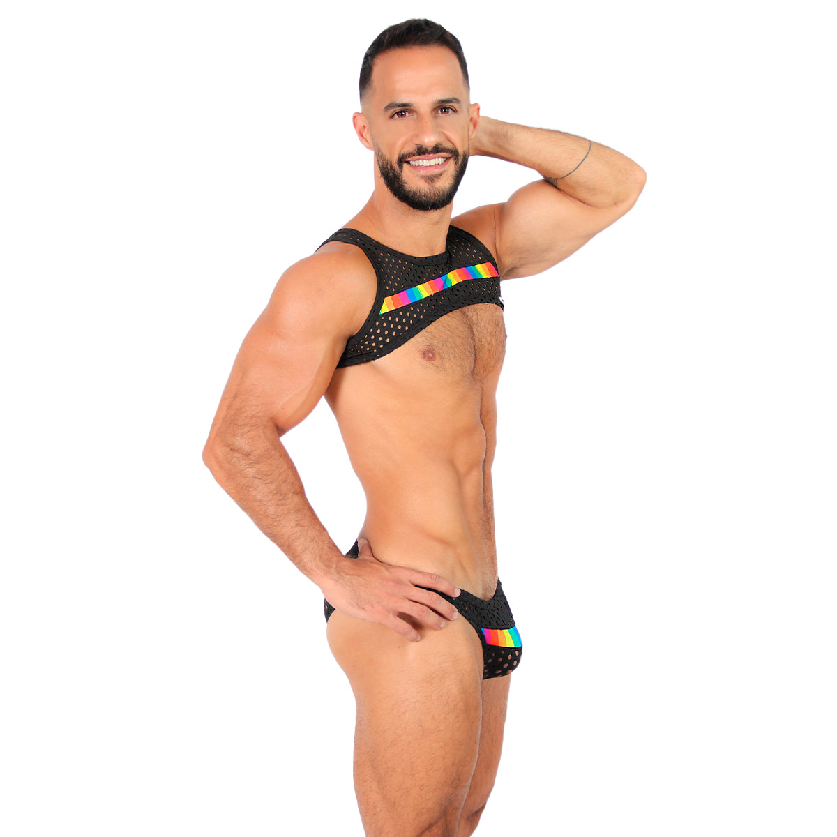 PRIDE Co - CROP TOP BLACK