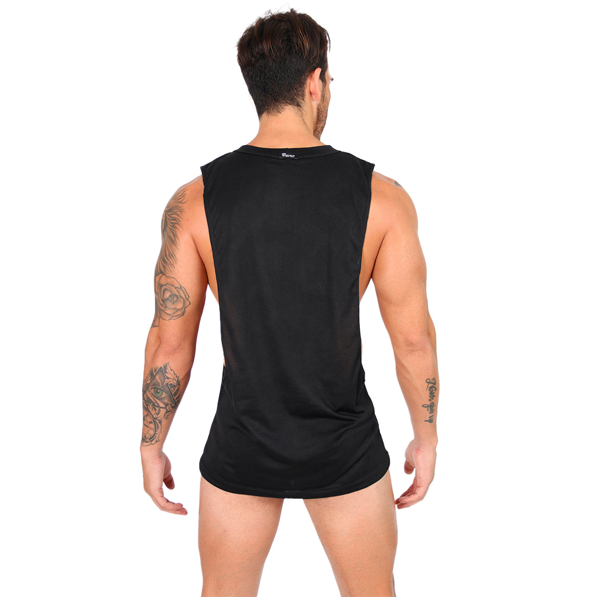 BE PRIDE - CROPPED LONG FIT MUSCLE TANK ORGULLO