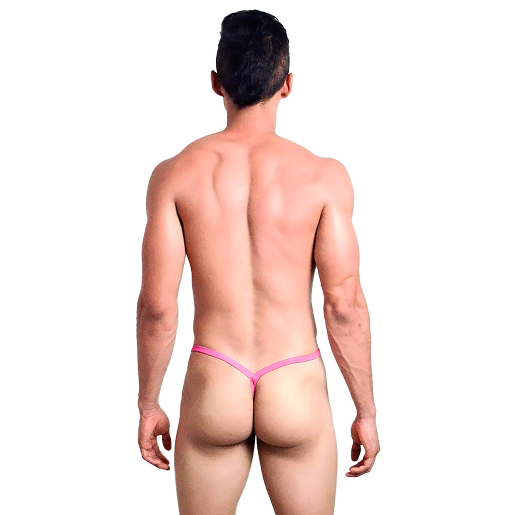 BE PRIDE - MICRO THONG BULGE T-STRING PINK