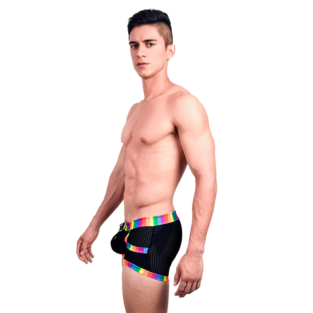 BE PRIDE - BOOTY SHORT BLACK