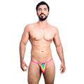 BE PRIDE - MICRO THONG BULGE T-STRING PINK