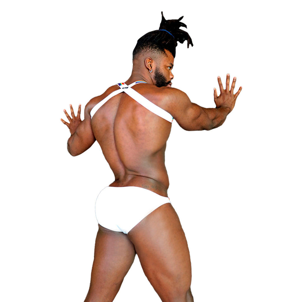 BE PRIDE - BIKINI BRIEF BULGE RAINBOW