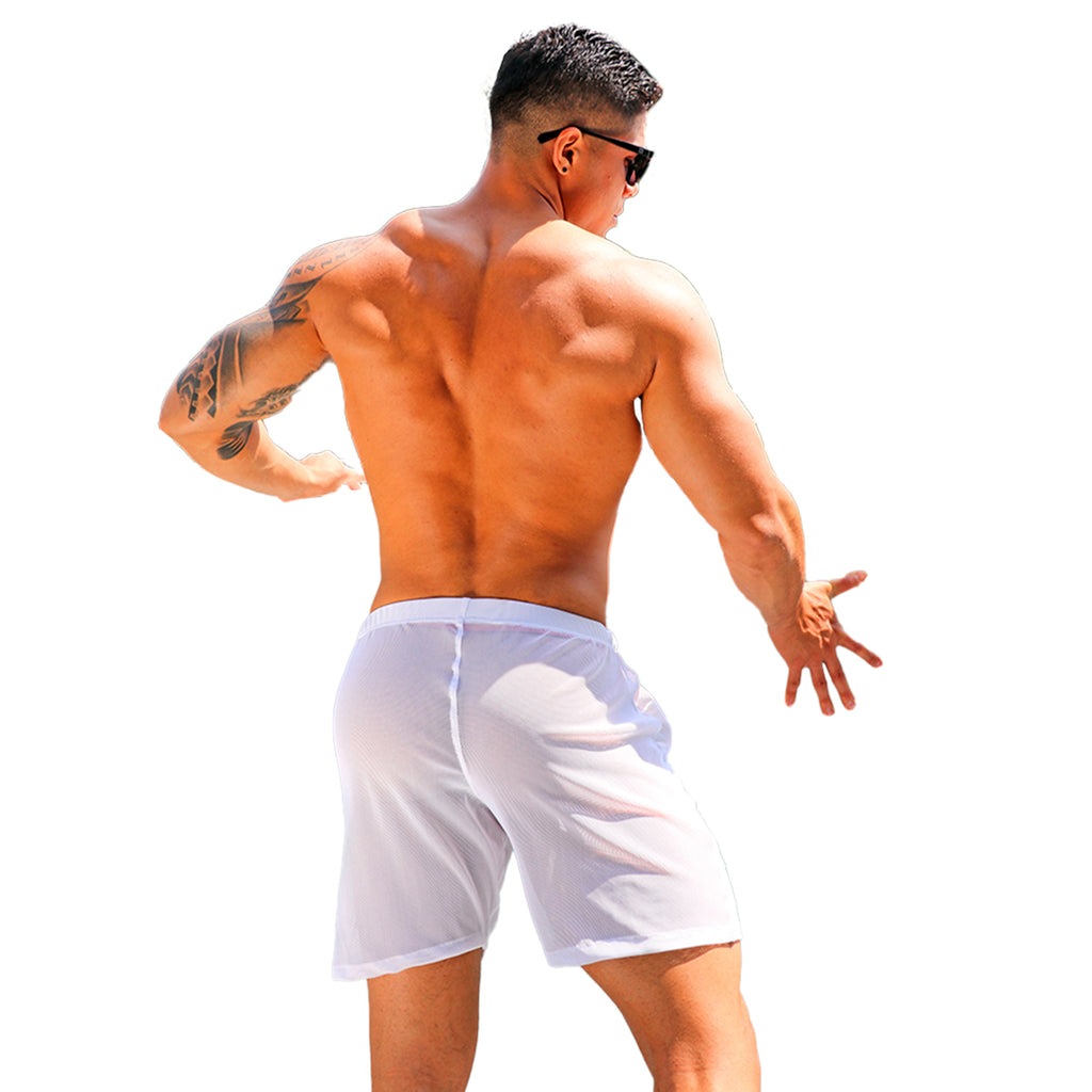 BE PRIDE - SHORT WHITE MALLA Ft PULL - UP