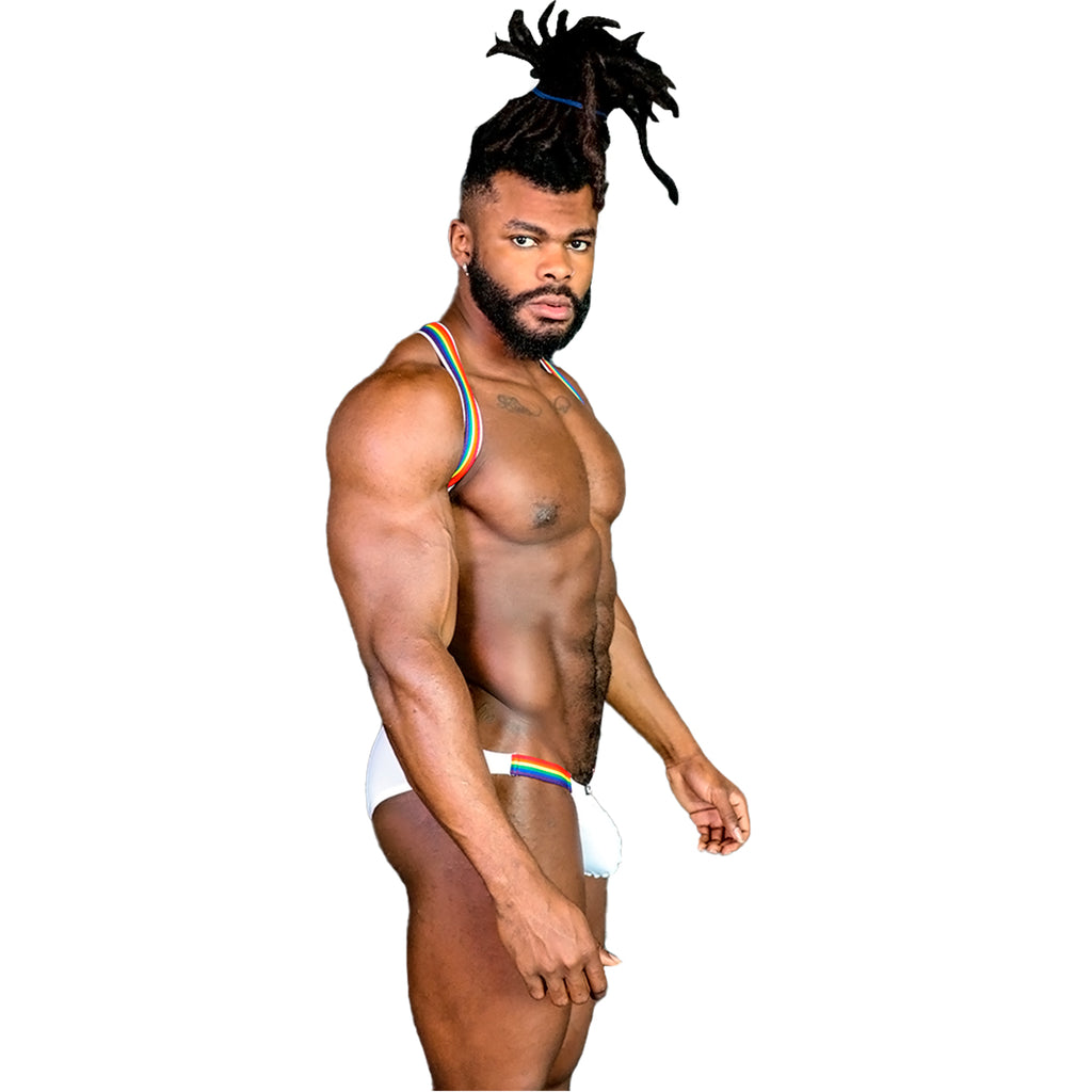 BE PRIDE - BIKINI BRIEF BULGE RAINBOW