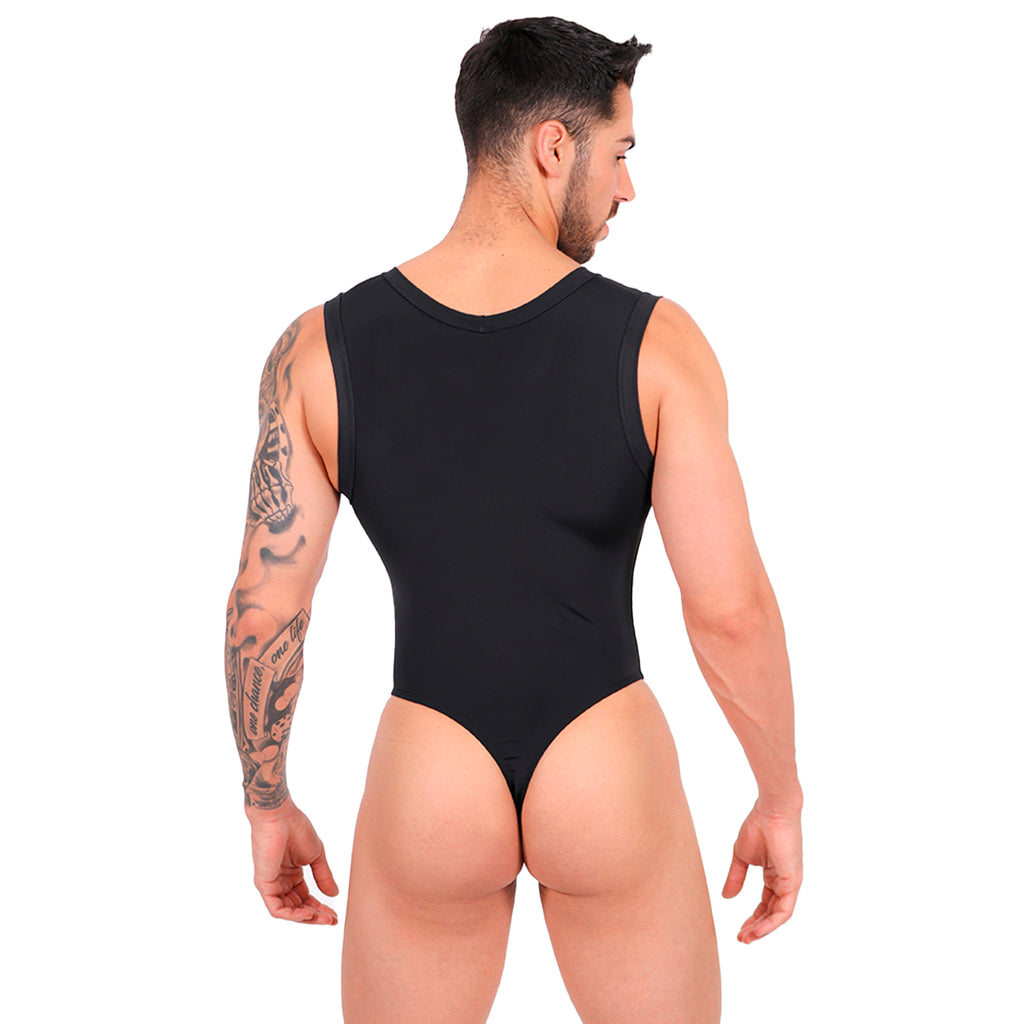 BE PRIDE - BODYSUIT THONG BLACK