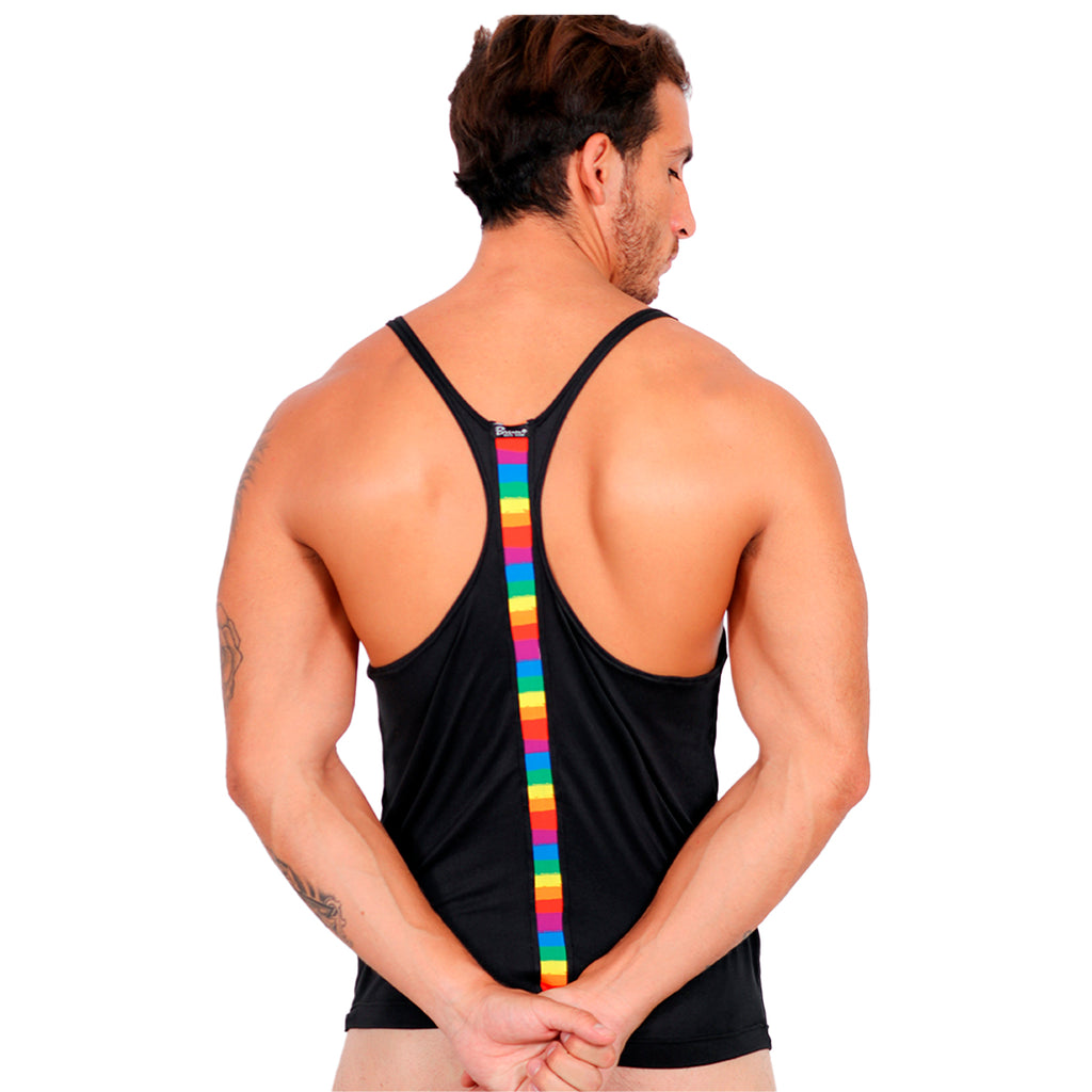 BE PRIDE - OLIMPIC WRESTLING TANK TOP BLACK
