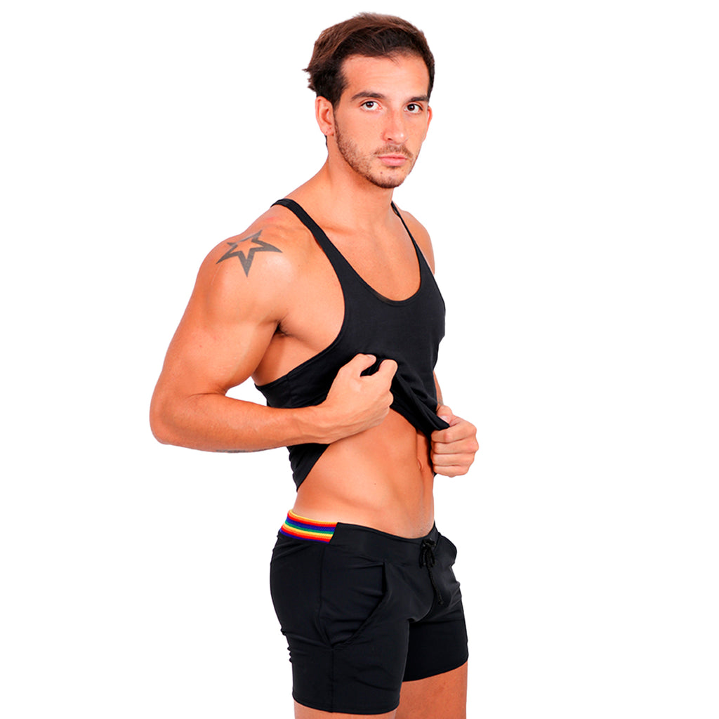 BE PRIDE - OLIMPIC WRESTLING TANK TOP BLACK