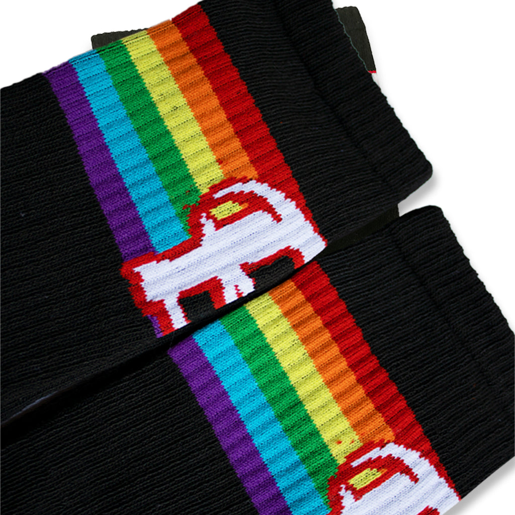BE PRIDE - ESSENCIAL PRIDE SOCKS BLACK