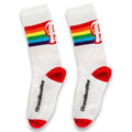 BE PRIDE - ESSENCIAL PRIDE SOCKS WHITE