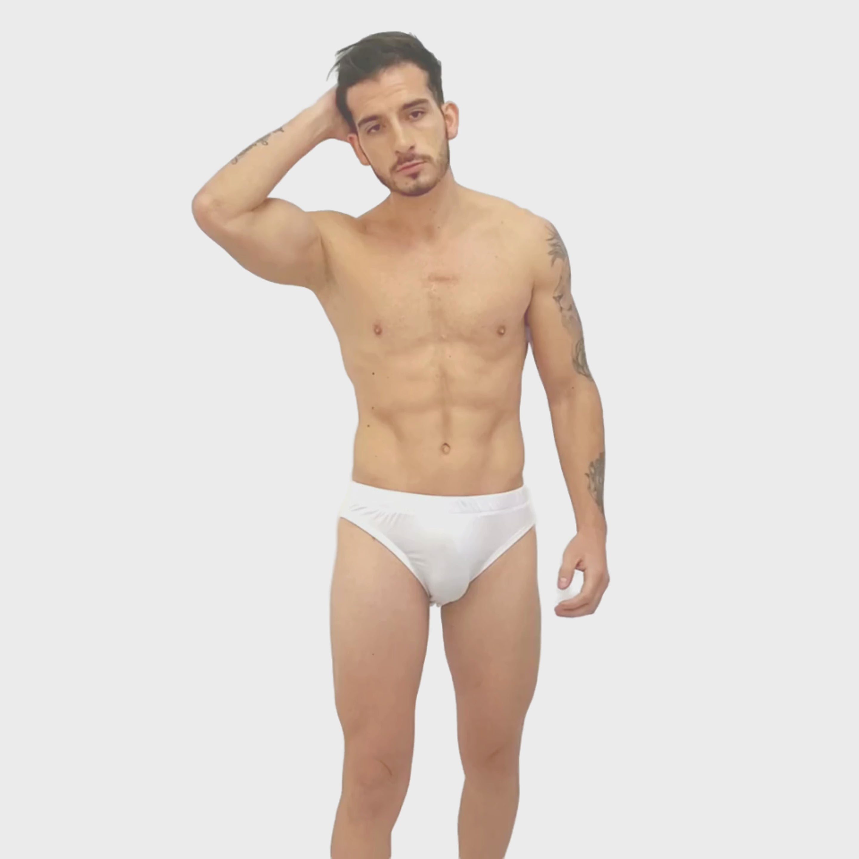 BASIC - CLASSIC BIKINI BRIEF WHITE