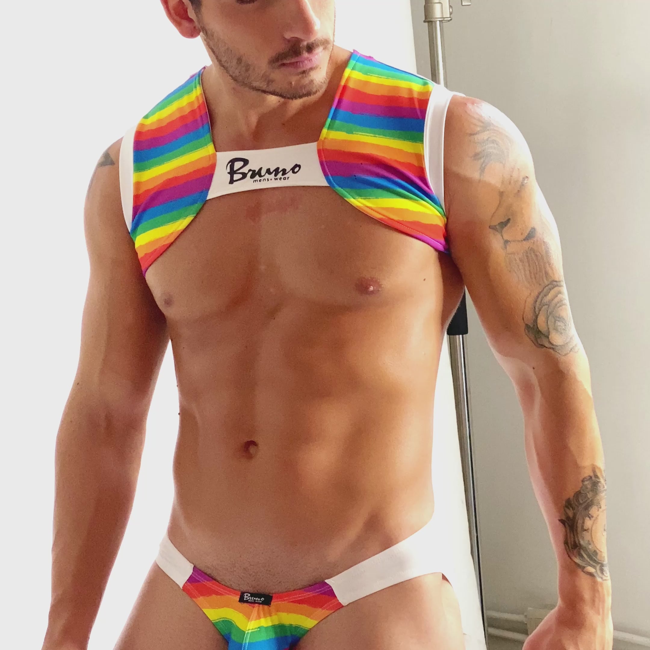 PRIDE Co - CROP TOP WHITE