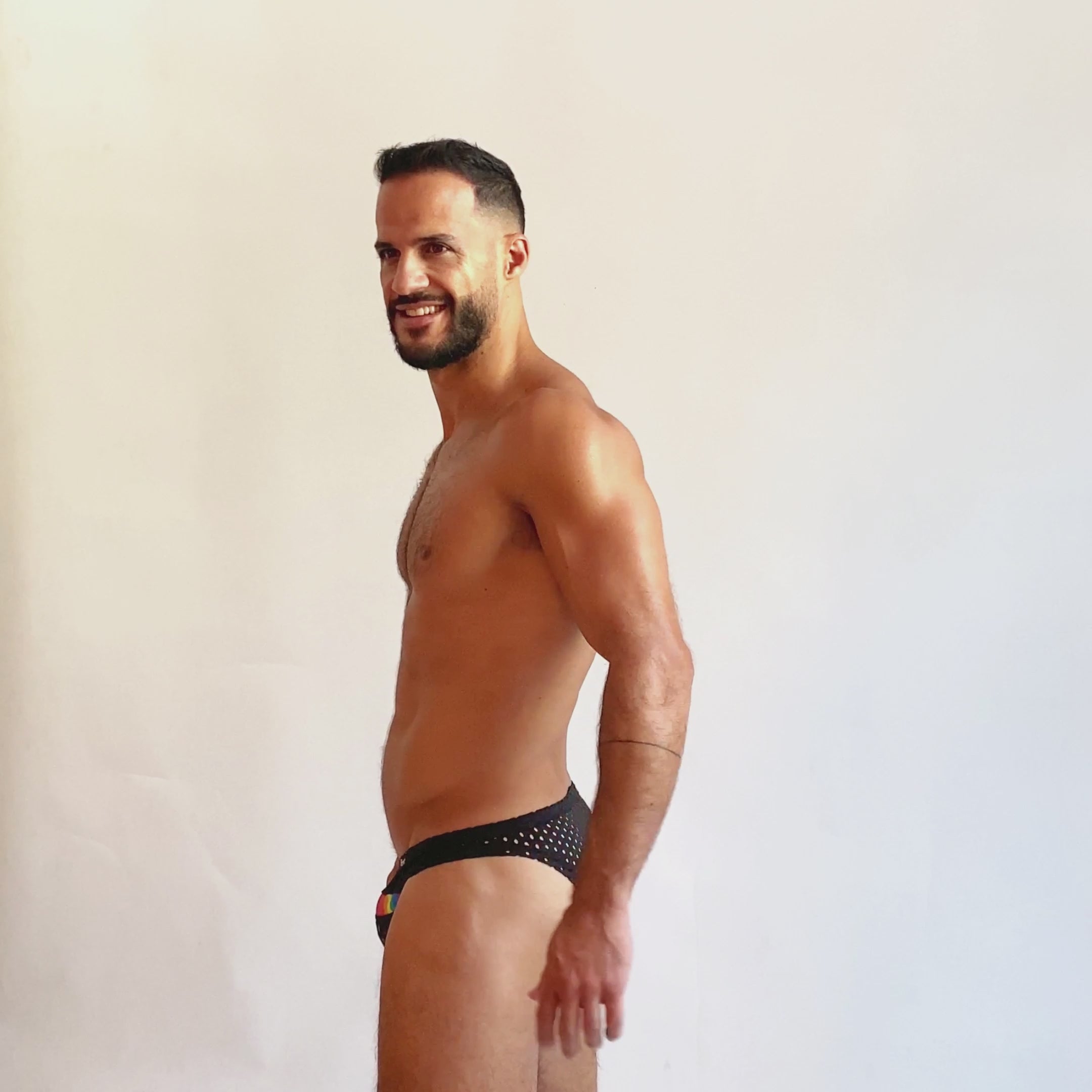 PRIDE Co - CLASSIC BIKINI BRIEF BLACK