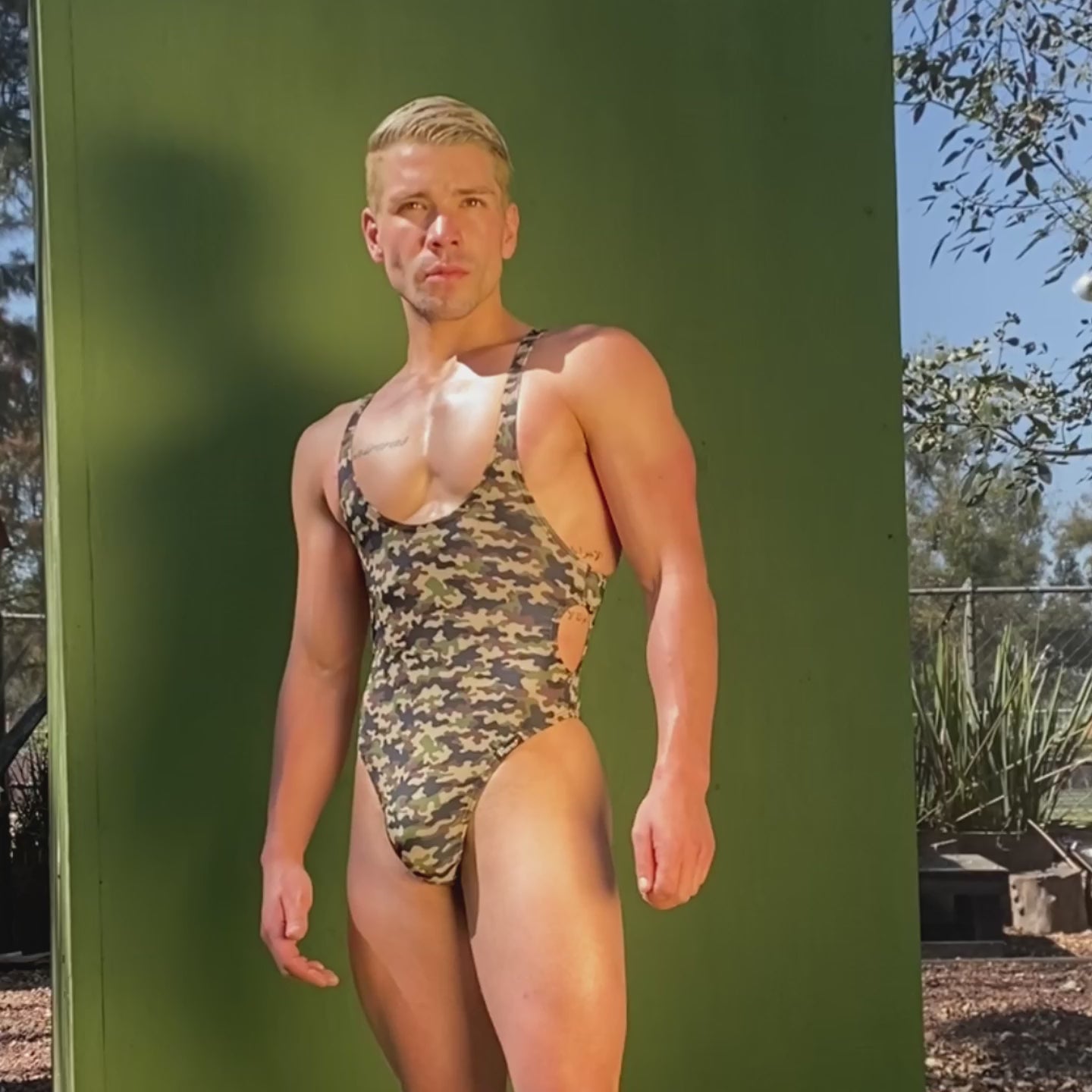 ARMY LIMITED EDITION- BODYSUIT THONG