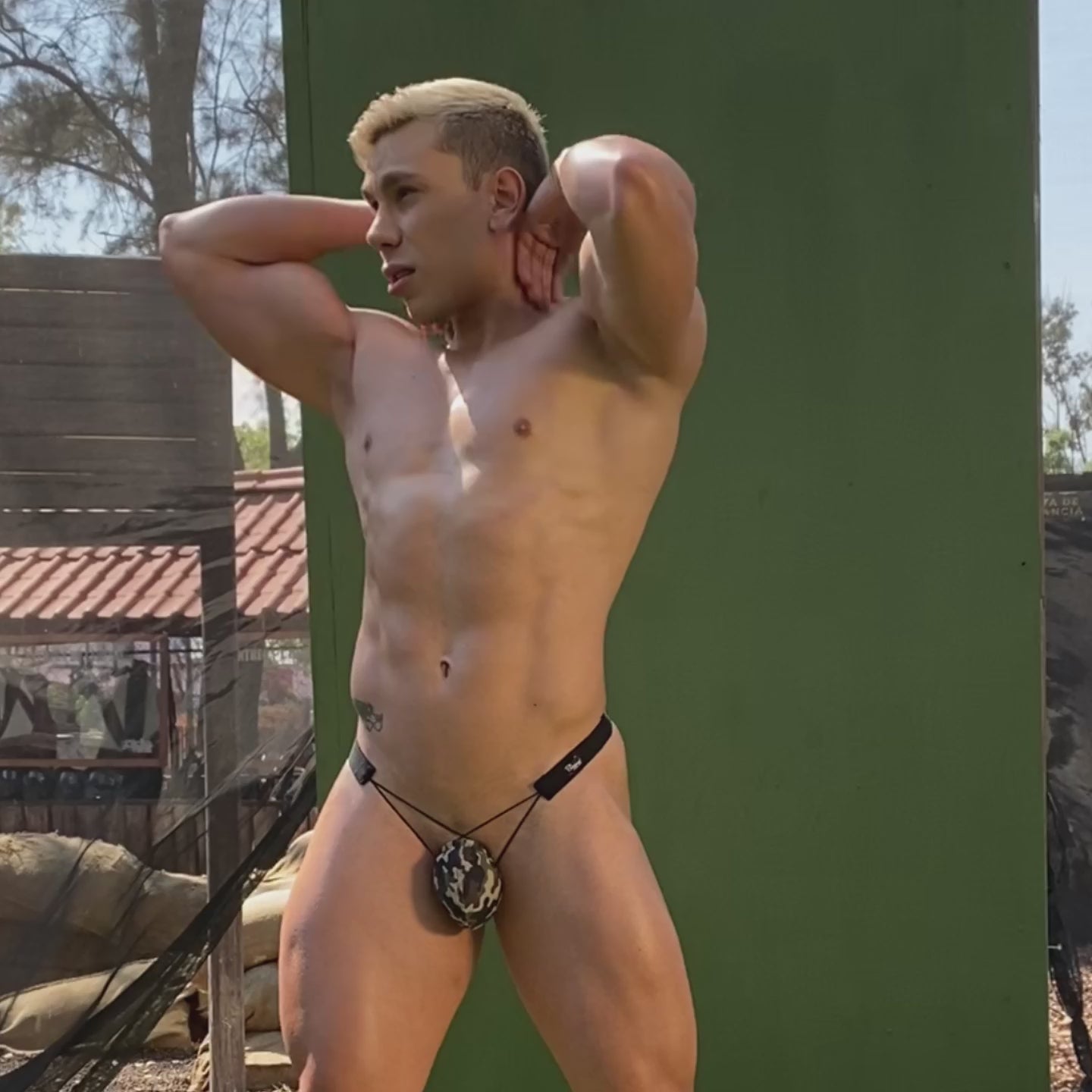 ARMY LIMITED EDITION - THONG BULGE ELASTIC